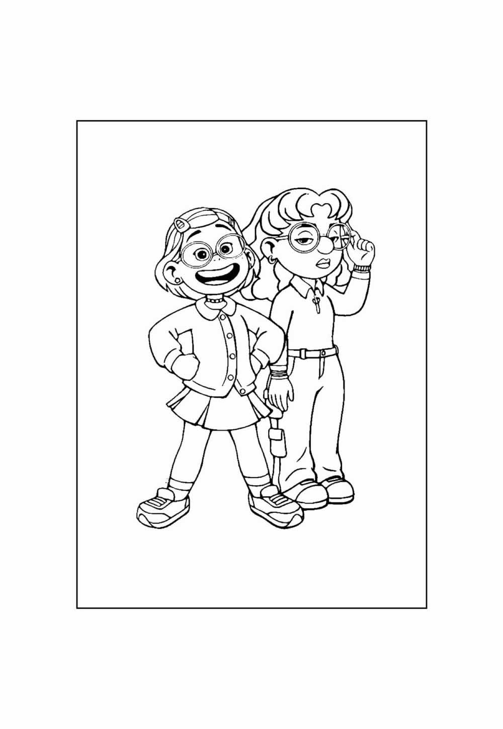 Desenho de Red: Crescer é uma Fera para pintar