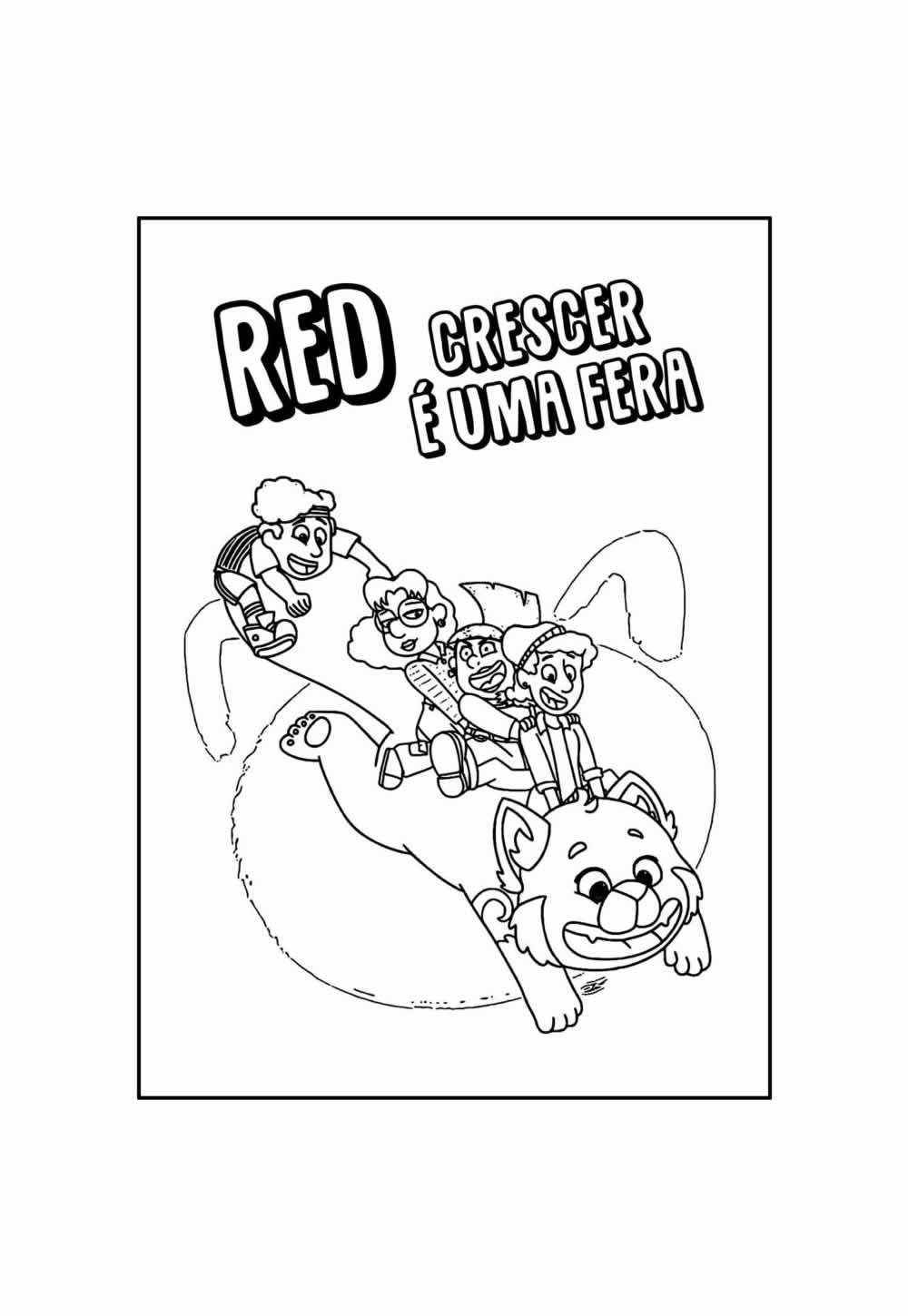 Desenho Educativo de Red