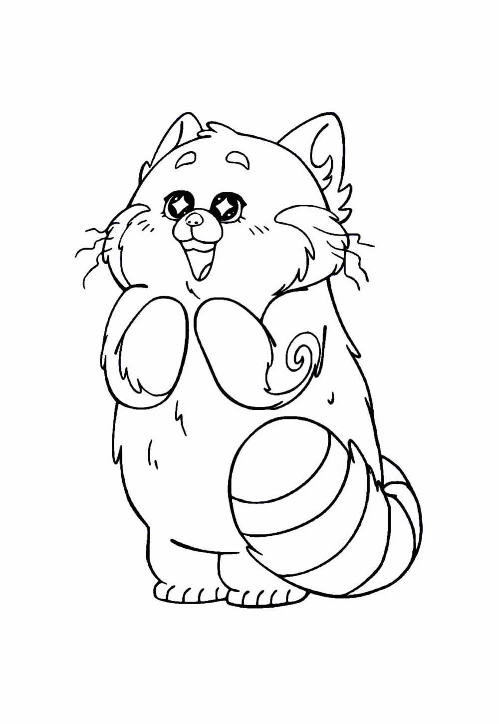 Desenho de Red: Crescer é uma Fera para pintar