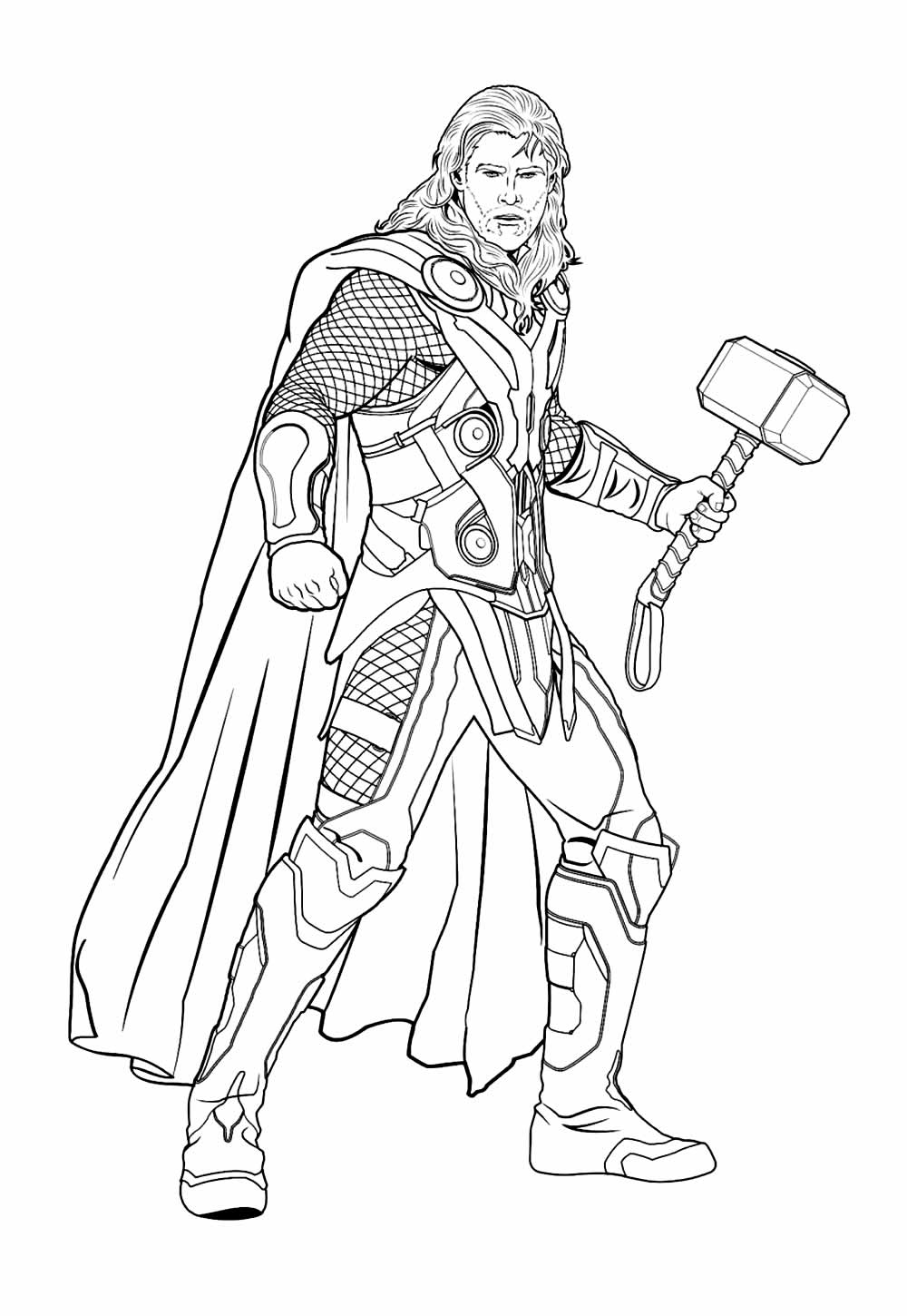 Desenho de Thor