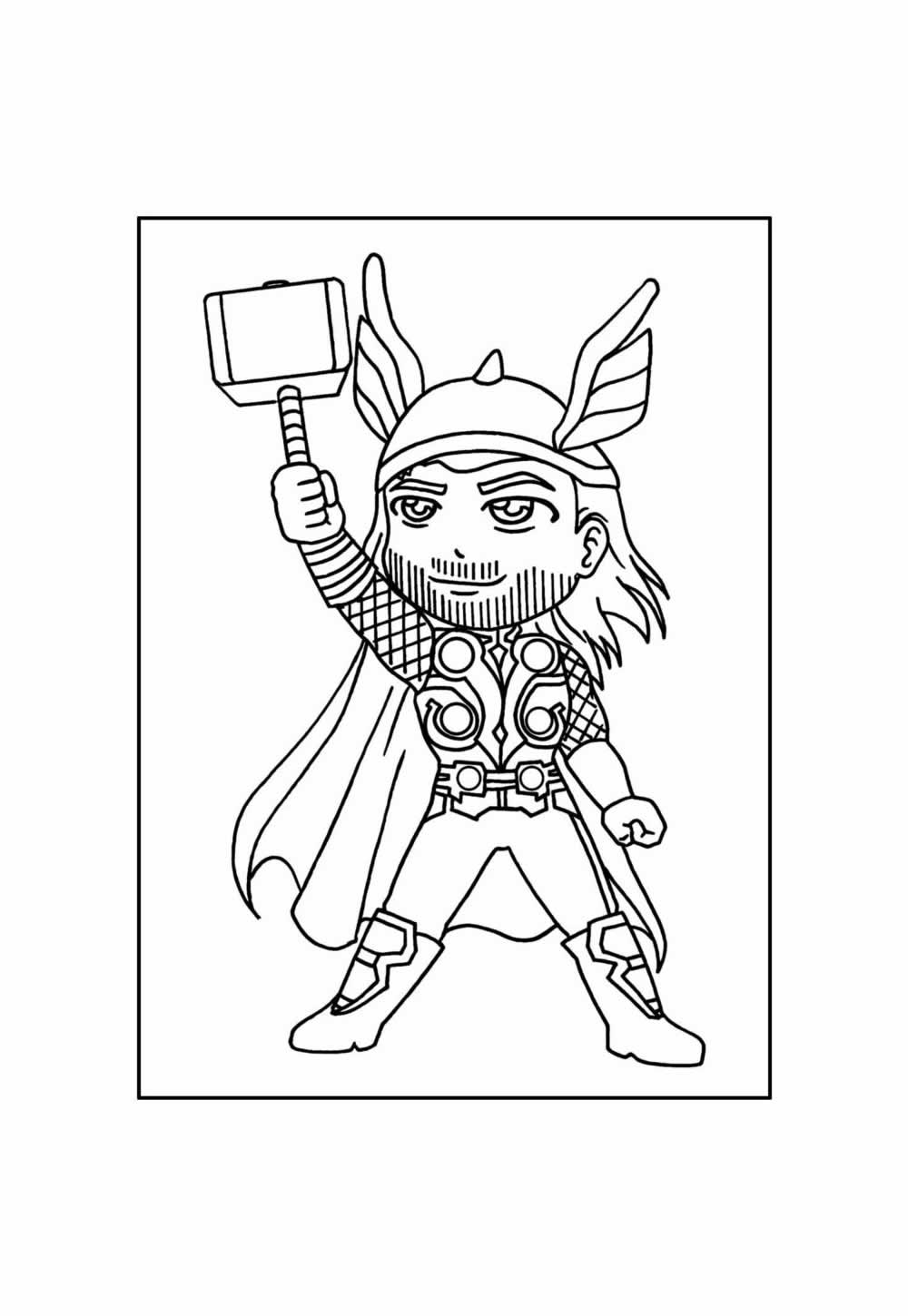 Desenho de Thor