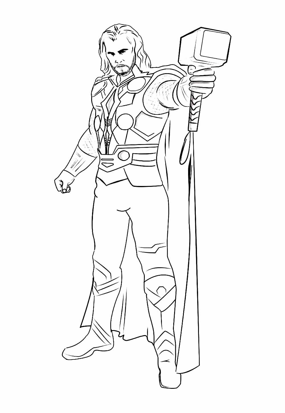 Desenho de Thor