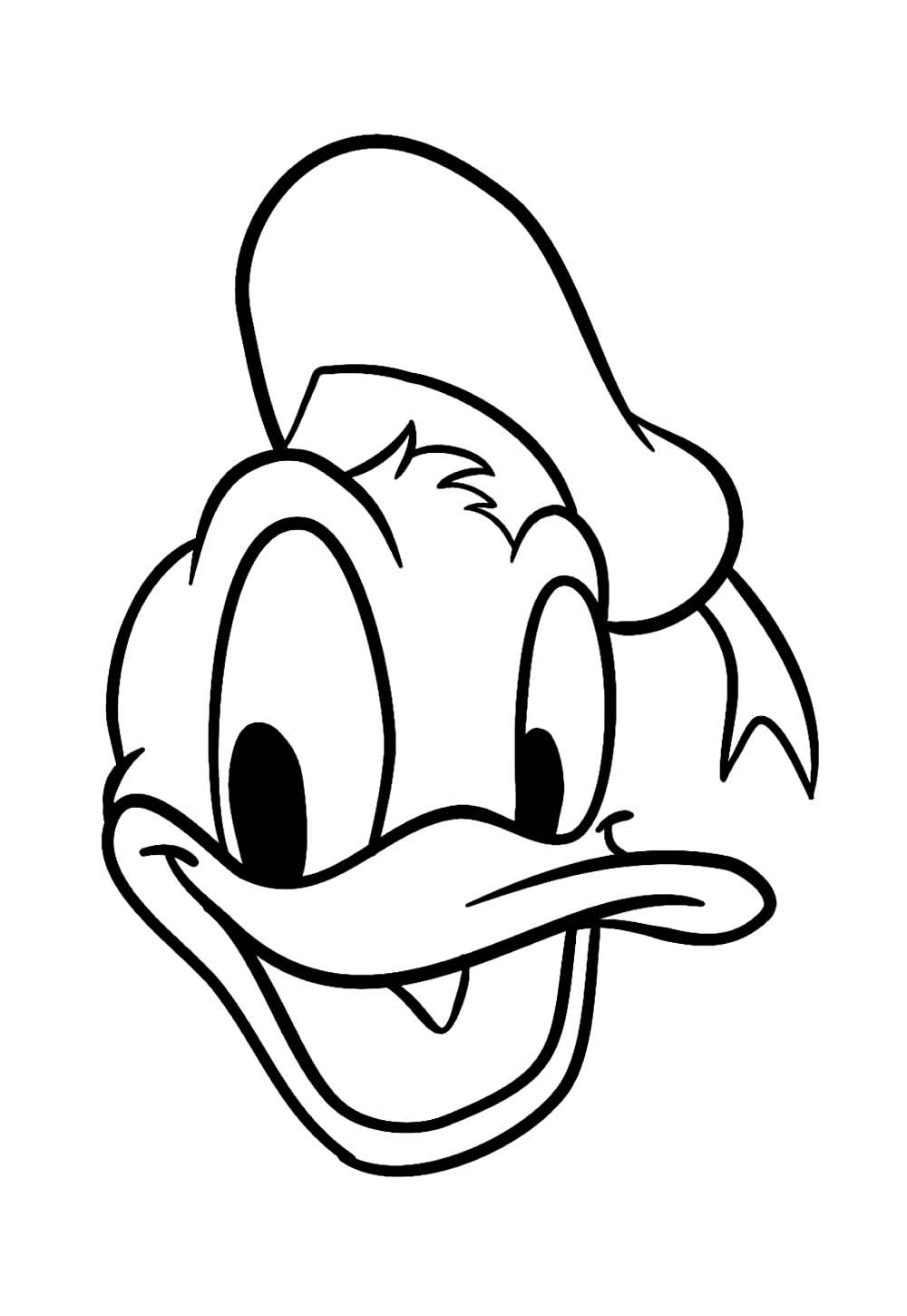 Desenho de Pato Donald