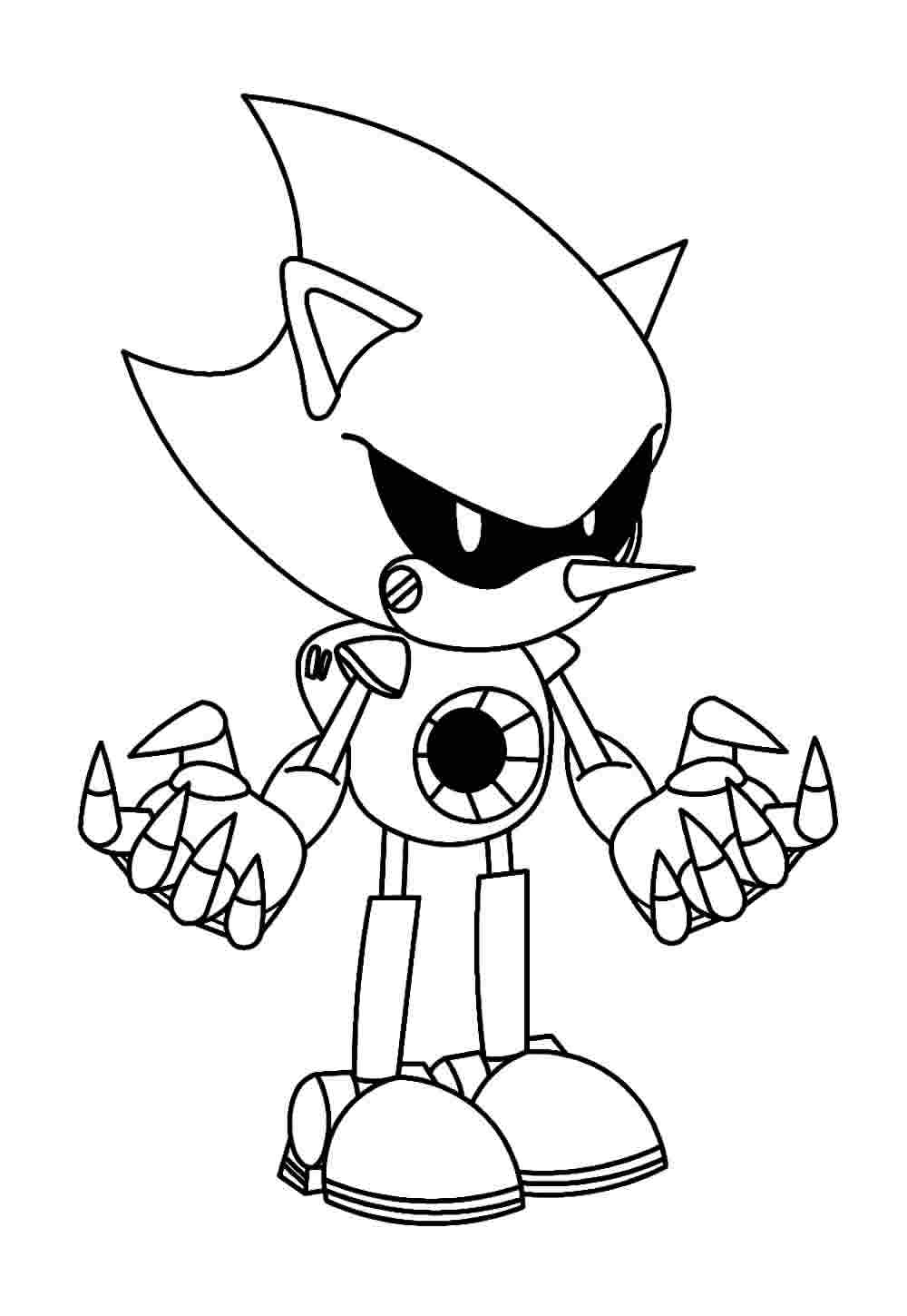 Desenho Metal Sonic