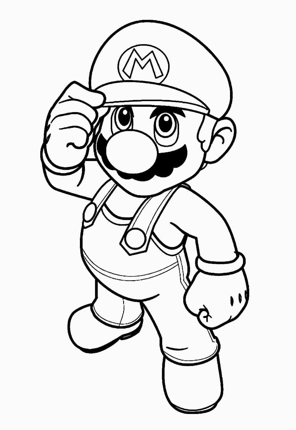 Desenho de Mario Bros