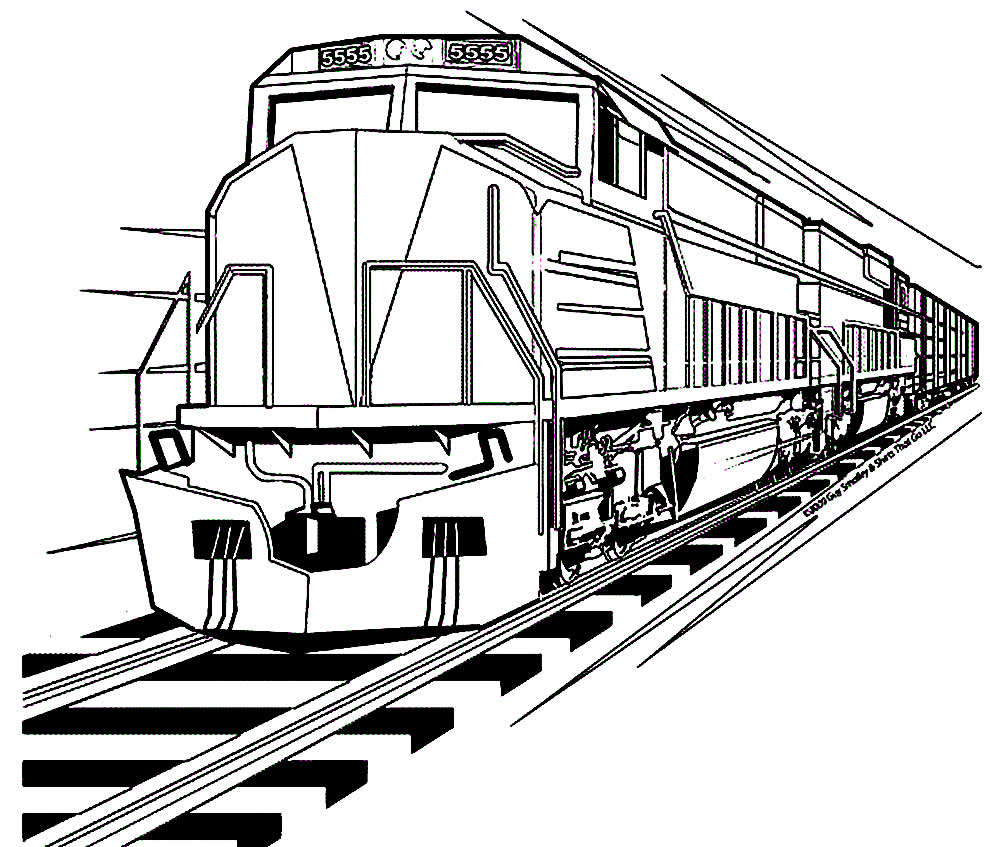 Desenho para colorir Metrô