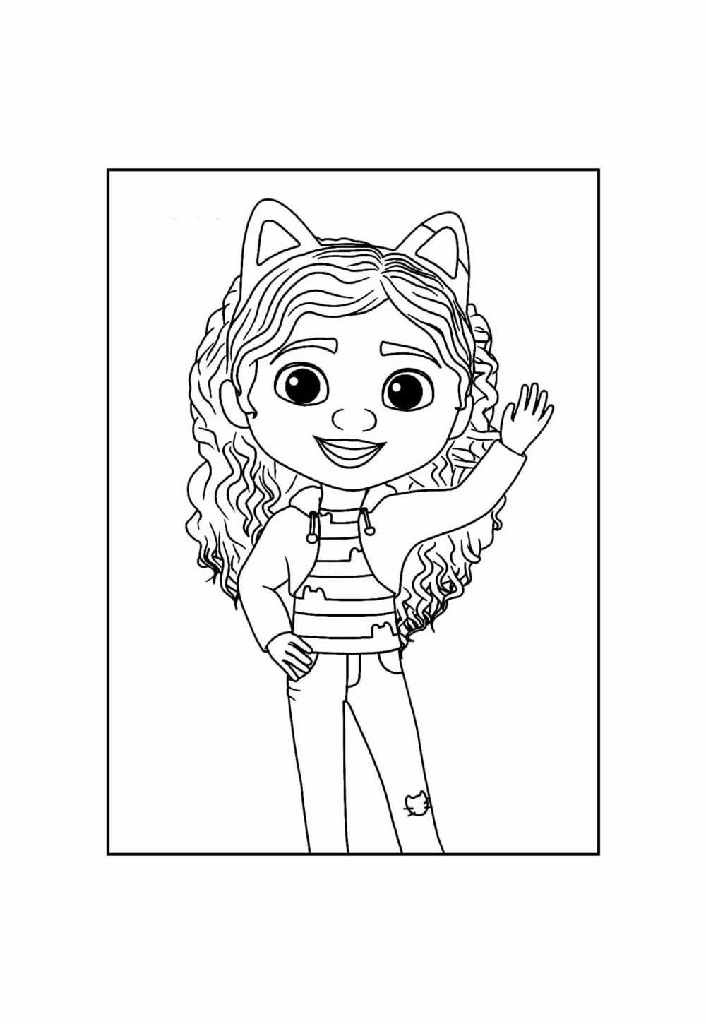 A Casa Mágica da Gabby para colorir