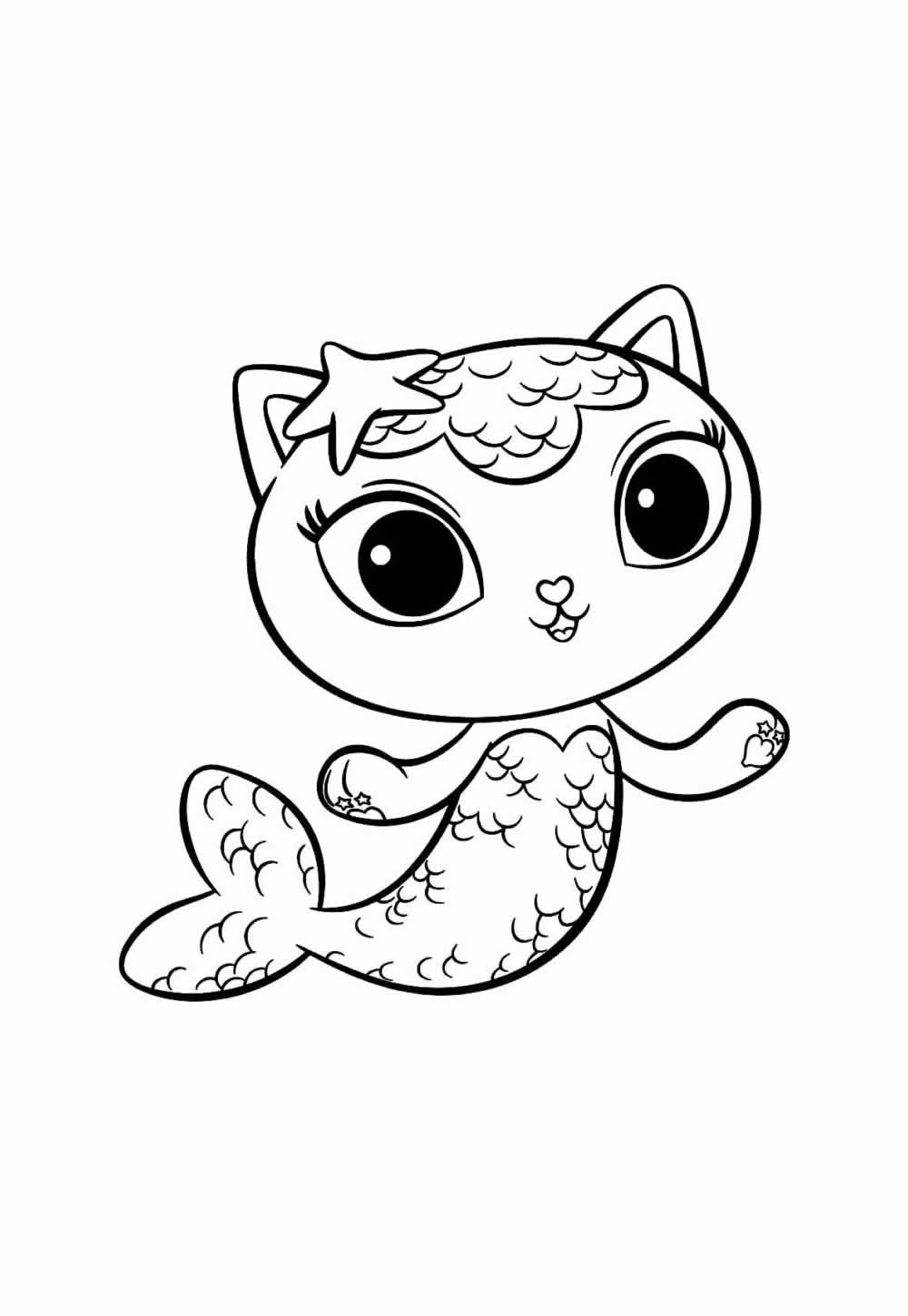 A Casa Mágica da Gabby para colorir