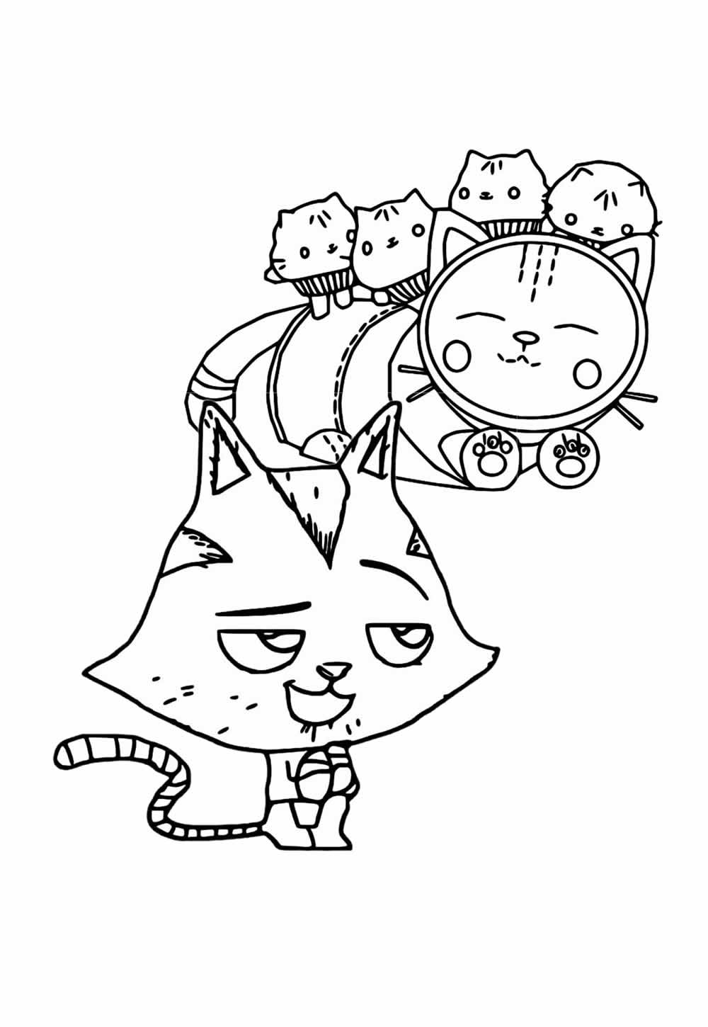 A Casa Mágica da Gabby para colorir