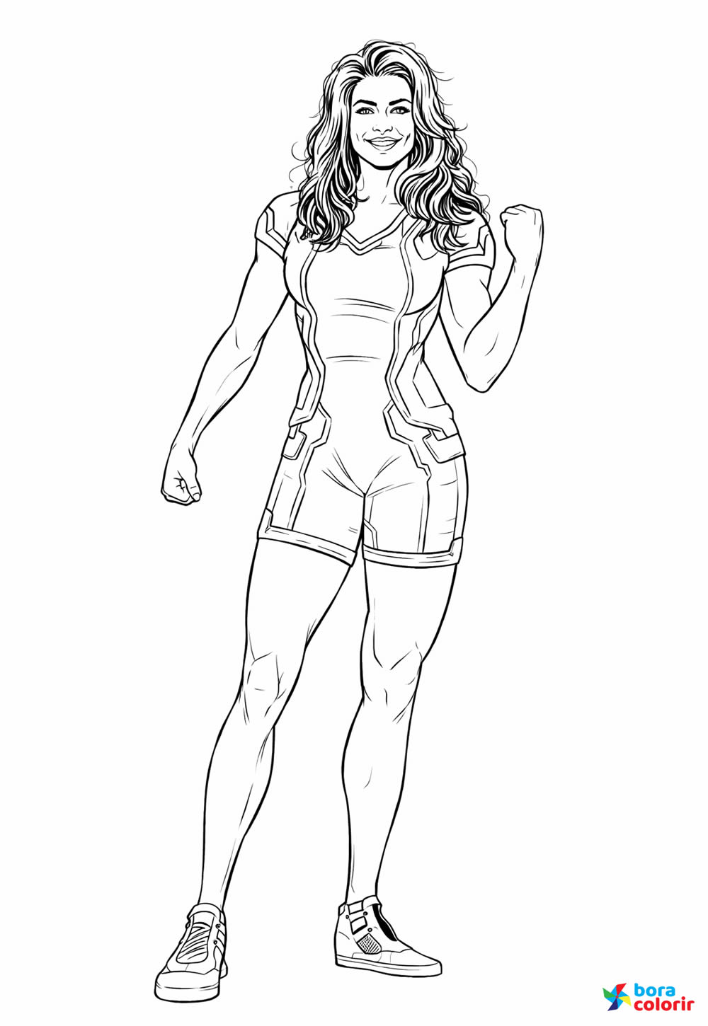 Desenhos Mulher-Hulk