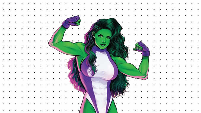 Desenhos da Mulher-Hulk para colorir