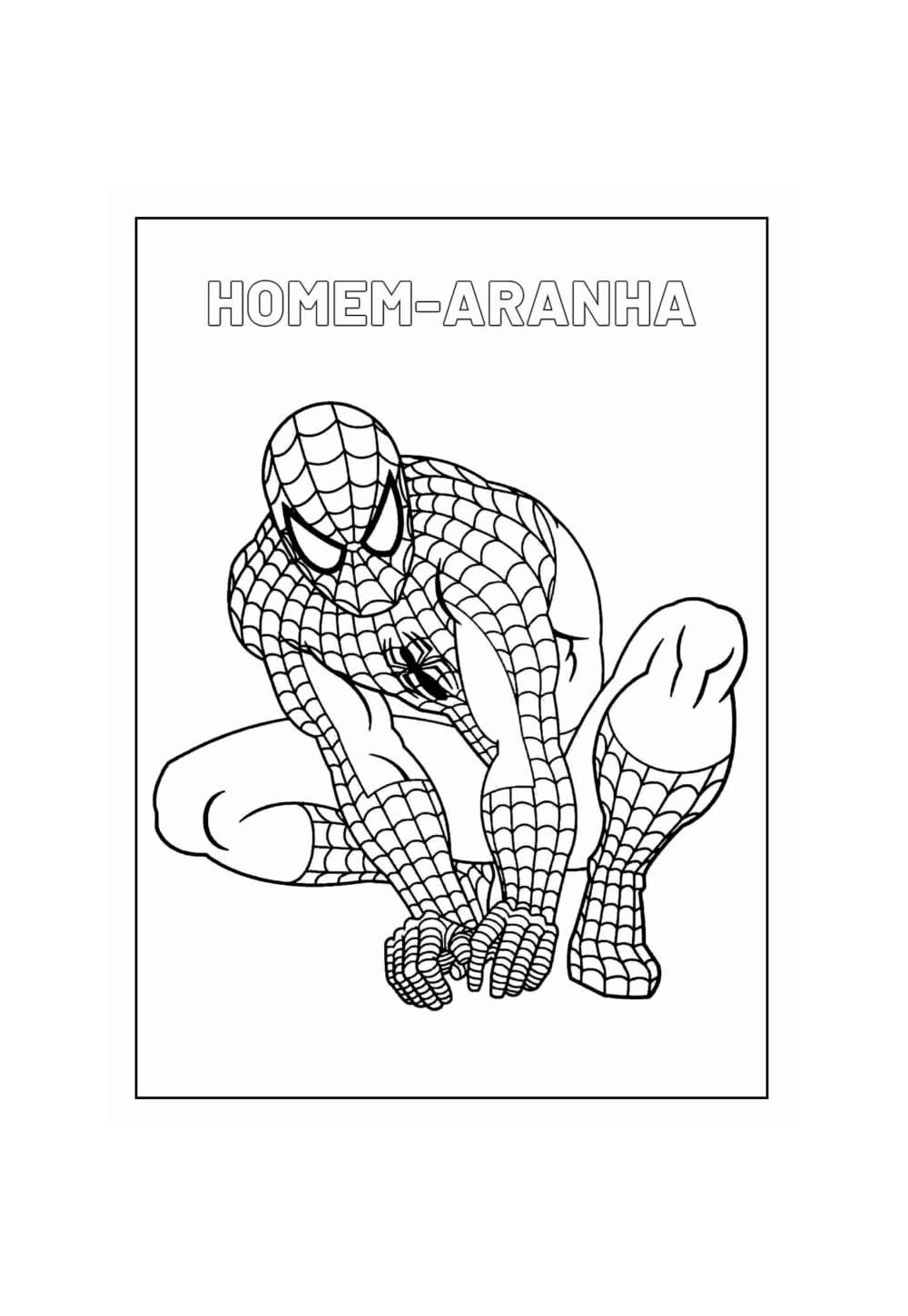 Desenho Avengers Colorir