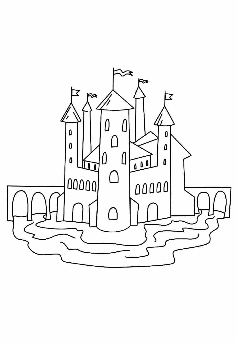 Desenho de Castelo