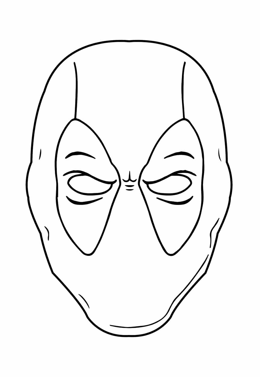 Máscara do Deadpool