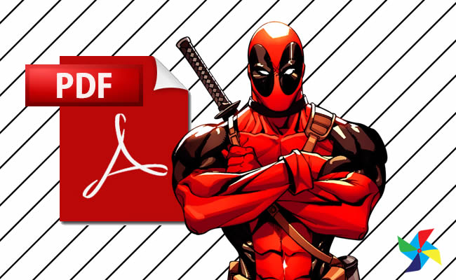 Desenhos do Deadpool em PDF
