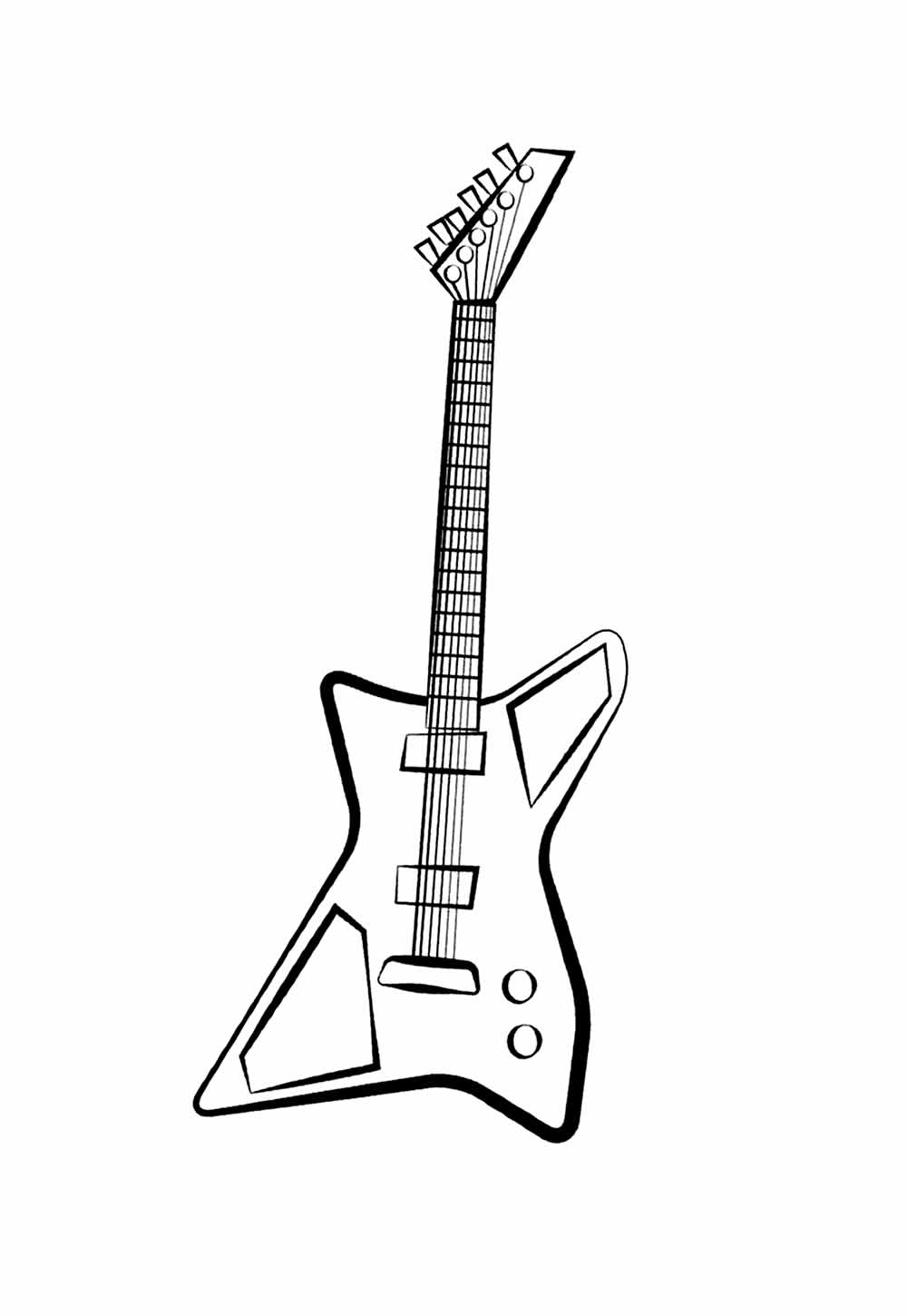 Desenhos Guitarra Pintar