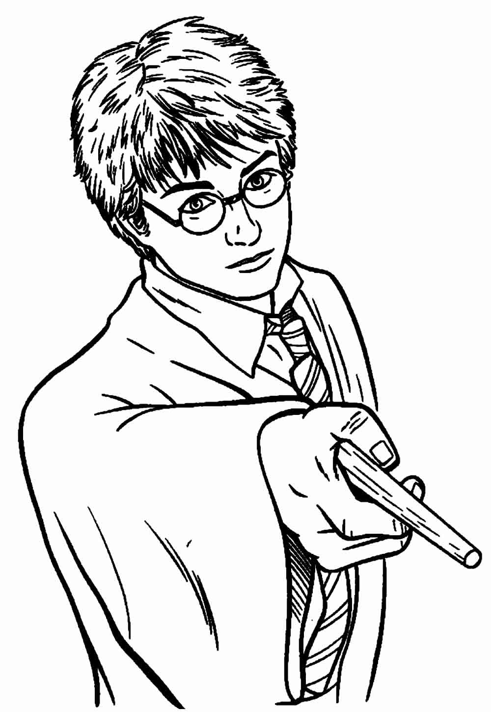 Desenho de Harry Potter