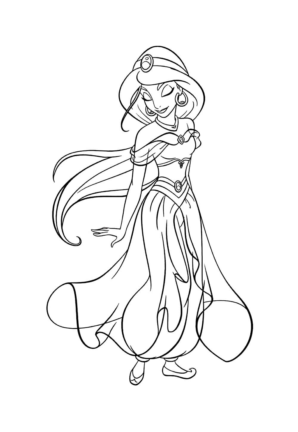 Desenho da Jasmine