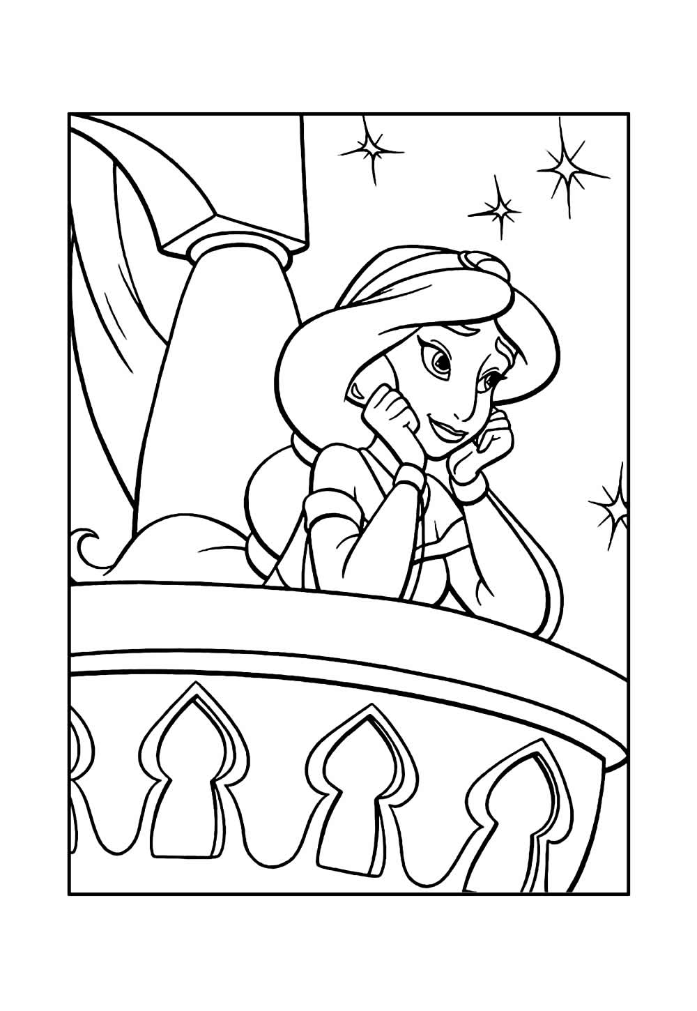 Desenho da Jasmine