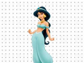Desenhos de Jasmine para colorir