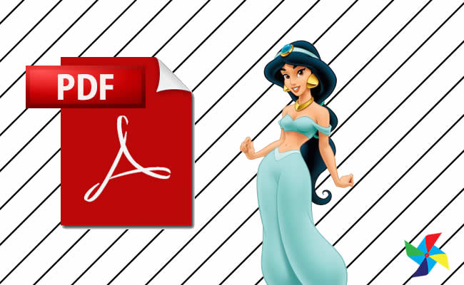 Desenhos de Jasmine em PDF