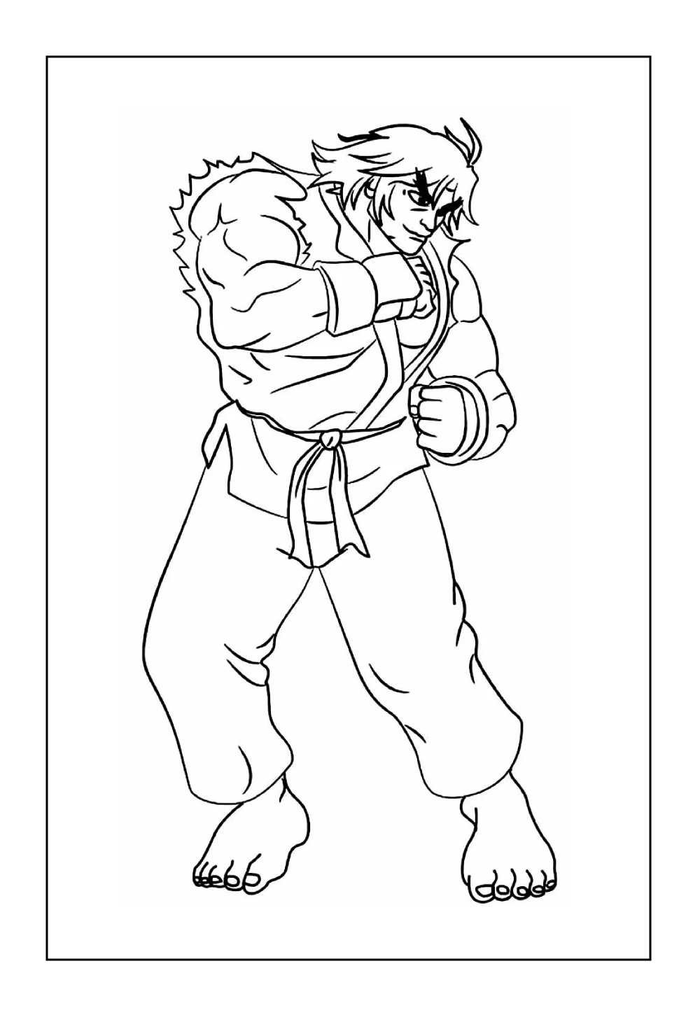 Desenho do Ken para imprimir