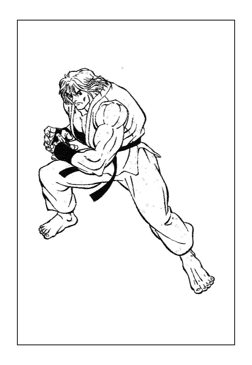 Desenho do Ken para colorir