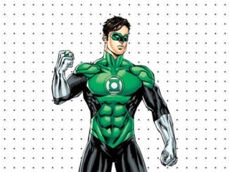 Desenhos de Lanterna Verde para colorir