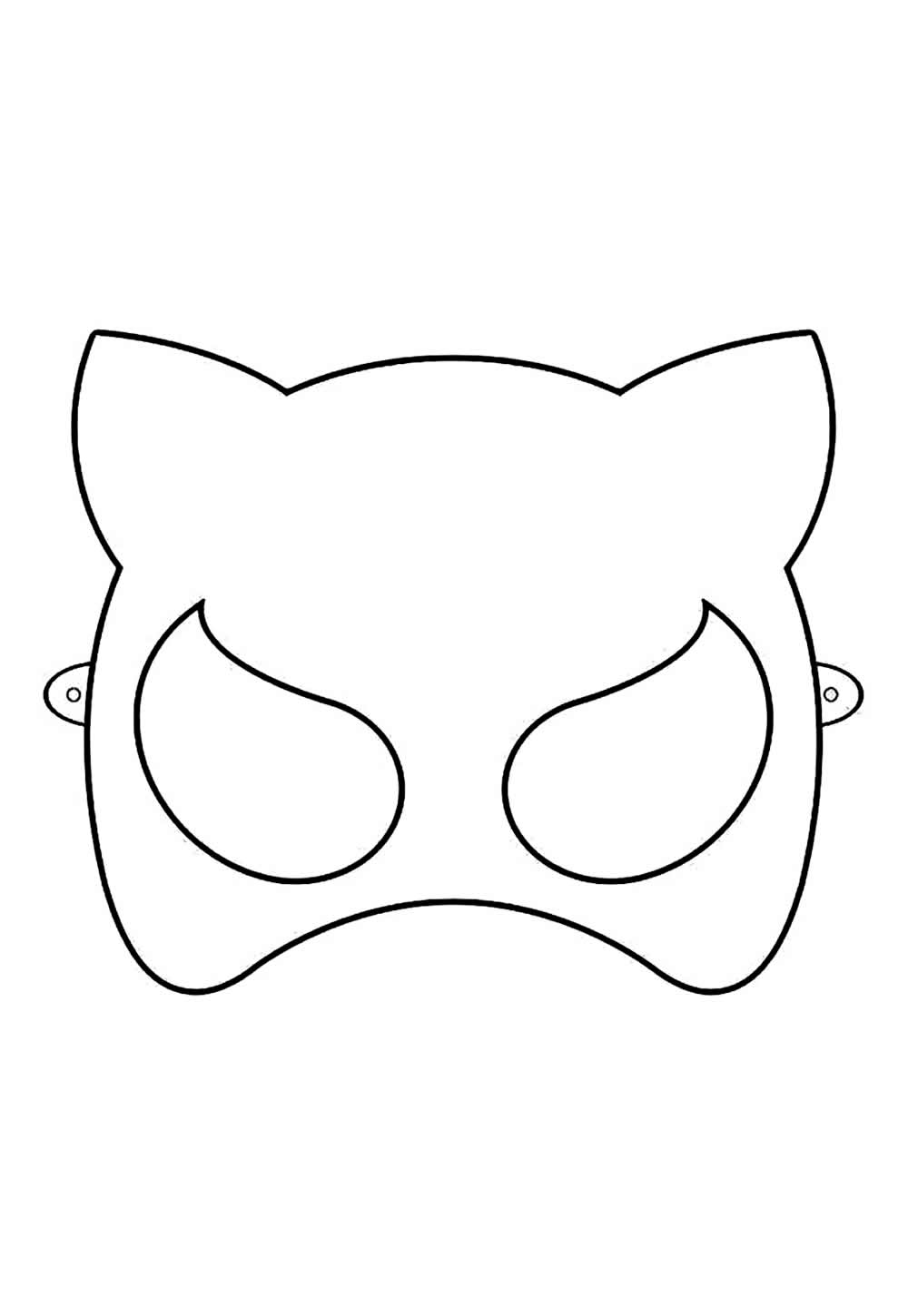 Máscara da Mulher-Gato