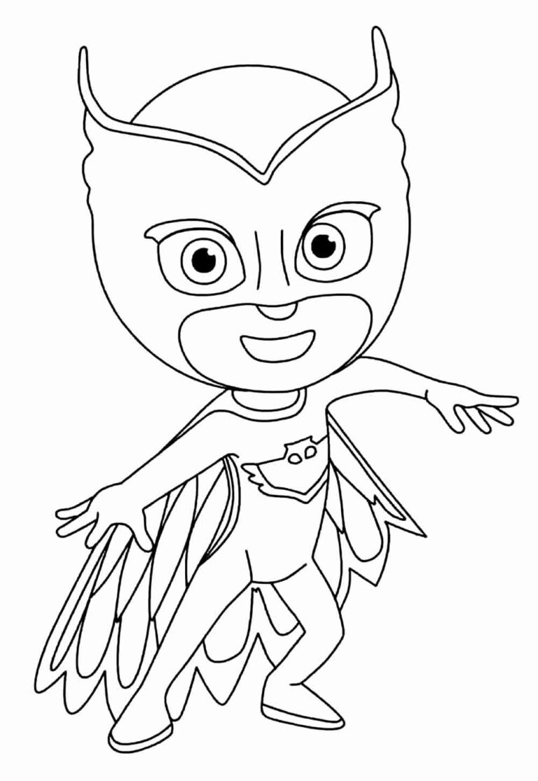 Desenhos de PJ Masks para colorir - Bora Colorir