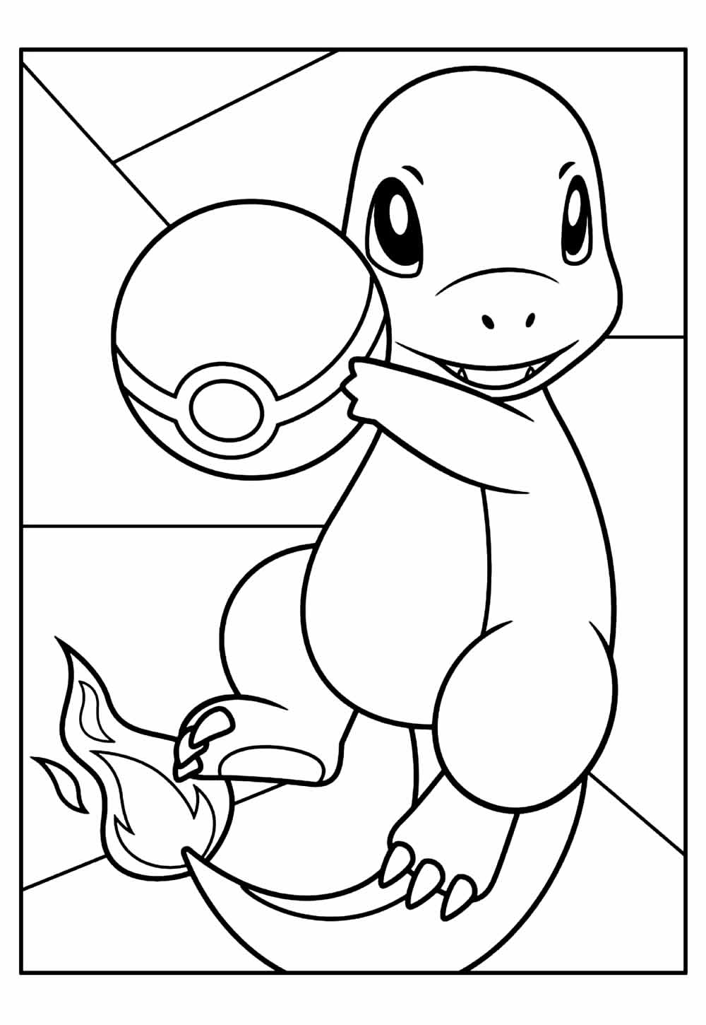 Desenho Pokémon Colorir