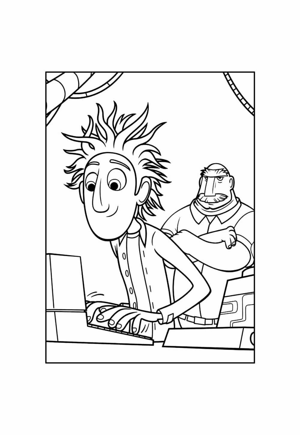 Desenho de Tá Chovendo Hambúrguer