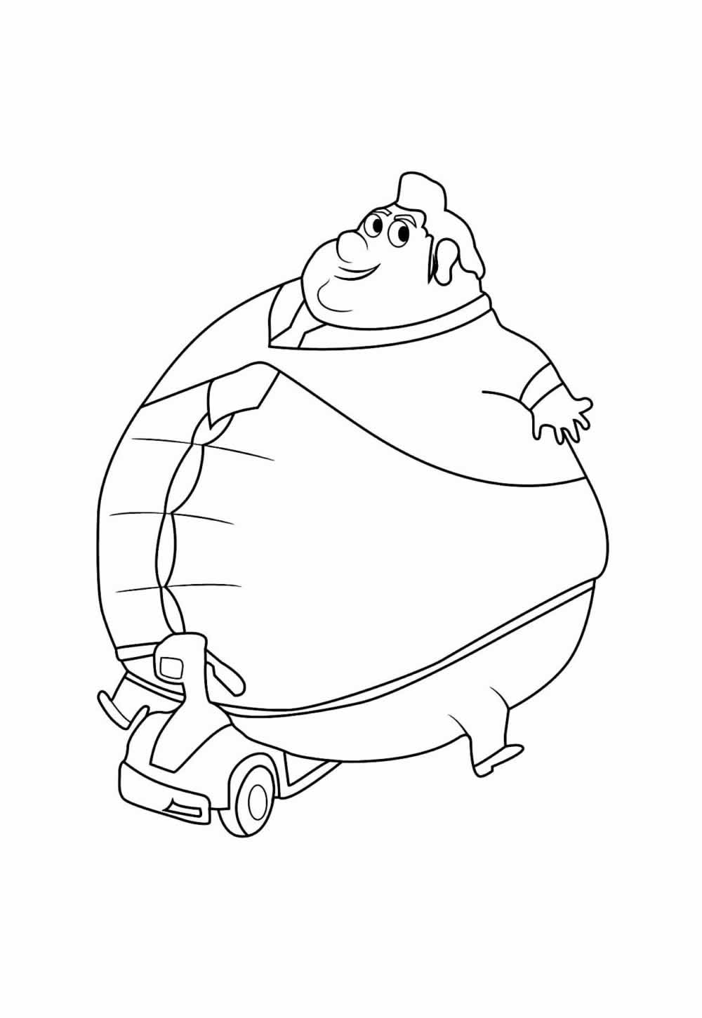 Desenho de Tá Chovendo Hambúrguer para colorir