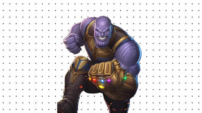 Desenhos de Thanos para colorir