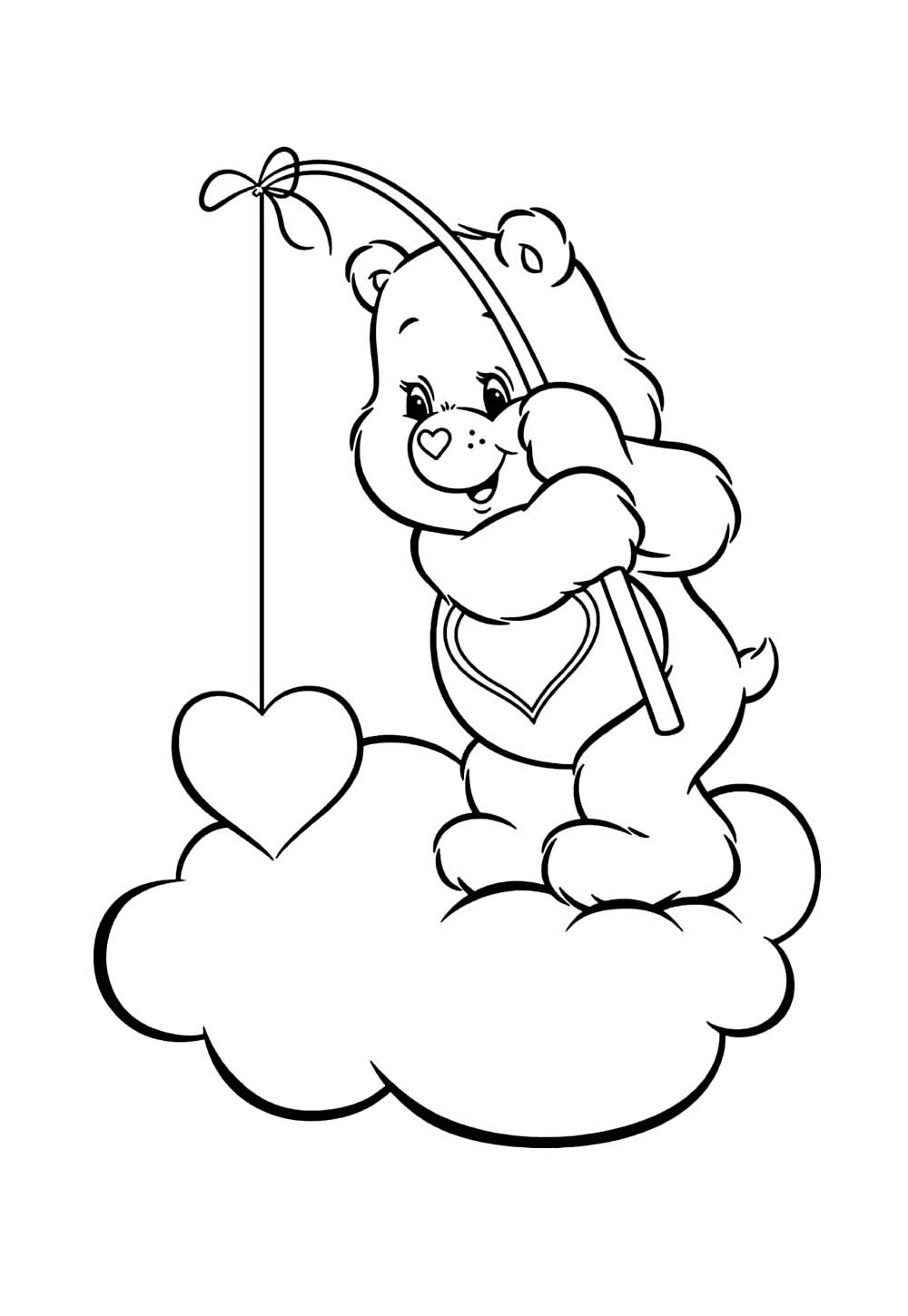 Desenho de Ursinhos Carinhosos