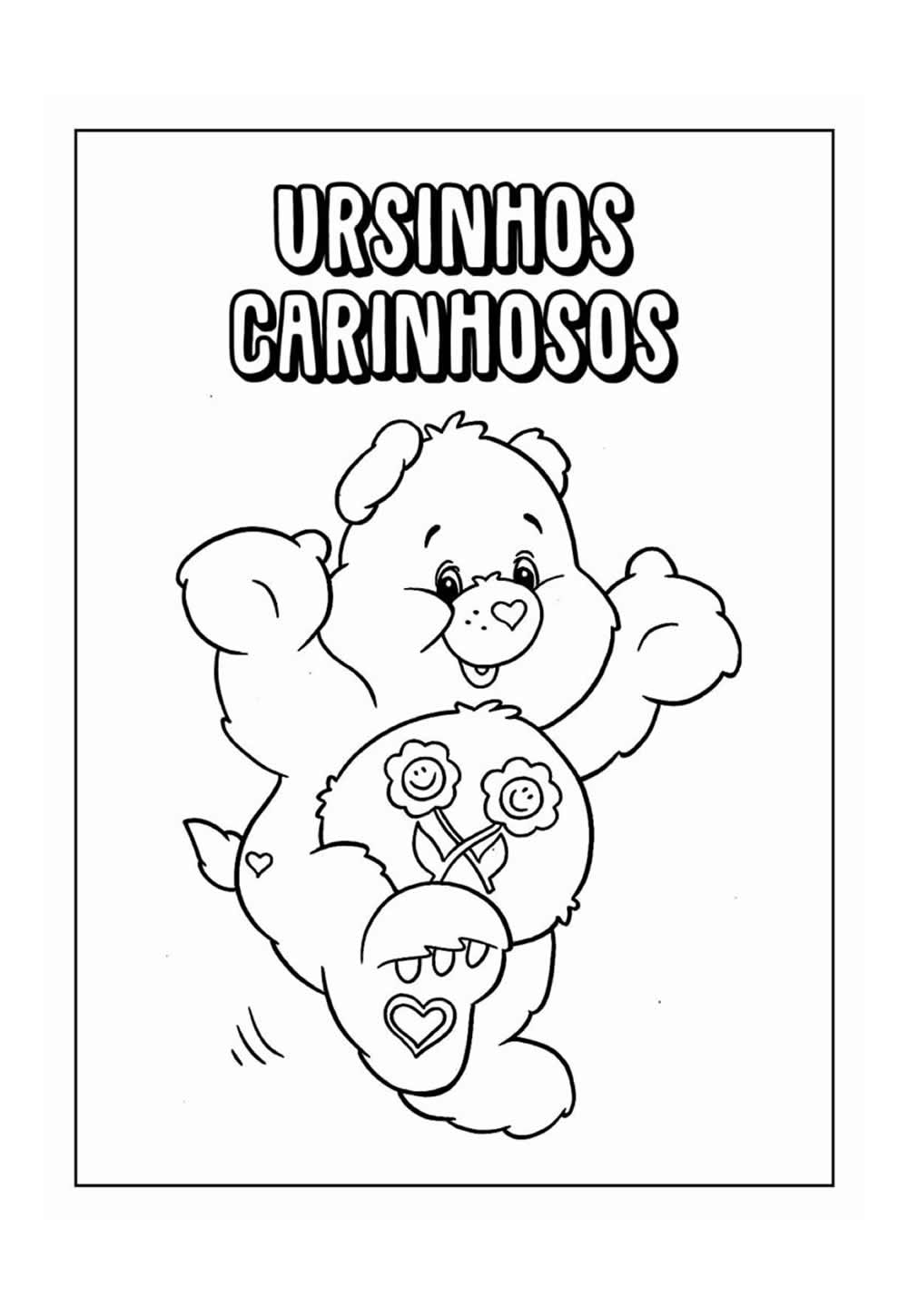 Desenho Educativo dos Ursinhos Carinhosos