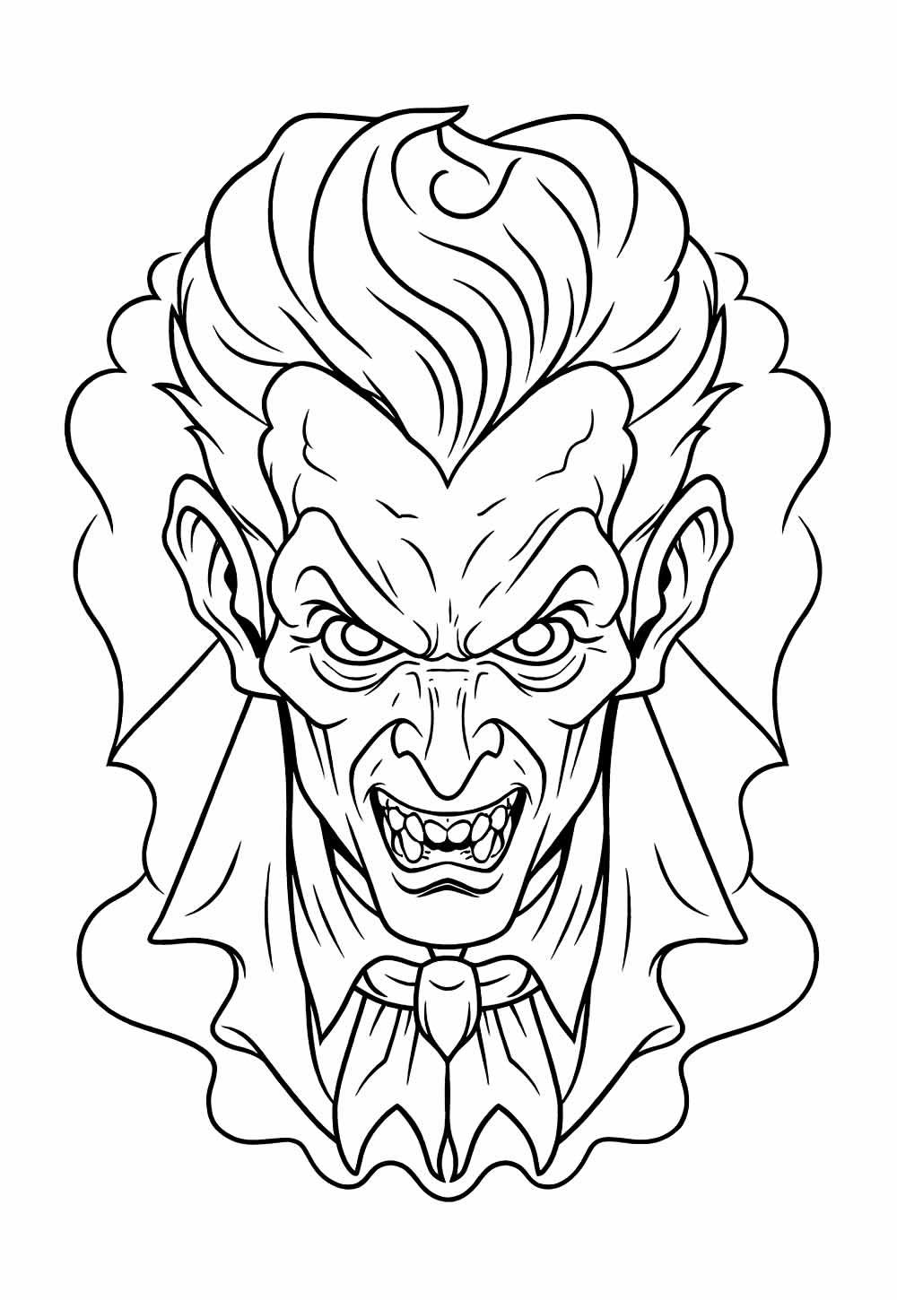 Vampiro para pintar