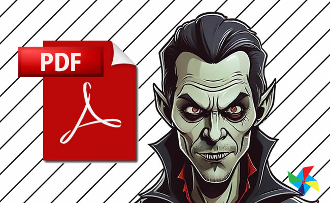 Desenhos de Vampiro em PDF