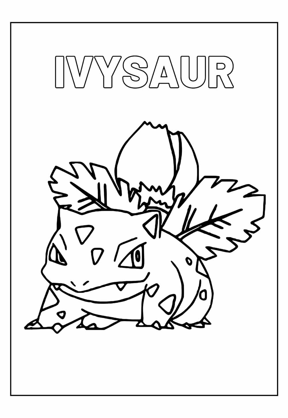 Desenhos Pokémon Colorir