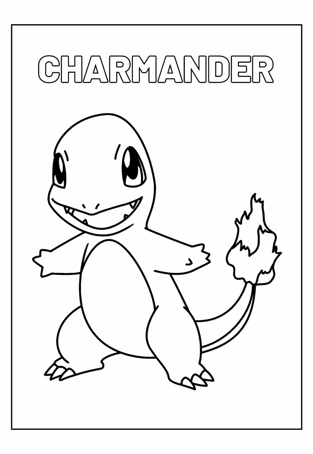 Desenhos de Pokémon para colorir