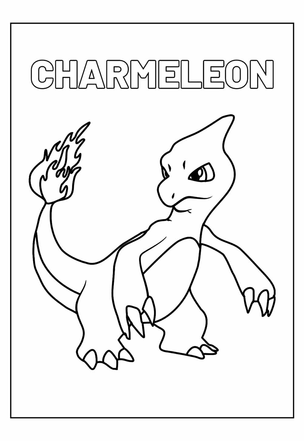 Desenhos de Pokémon para pintar