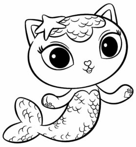 Desenhos da Casa Mágica da Gabby para colorir - Bora Colorir