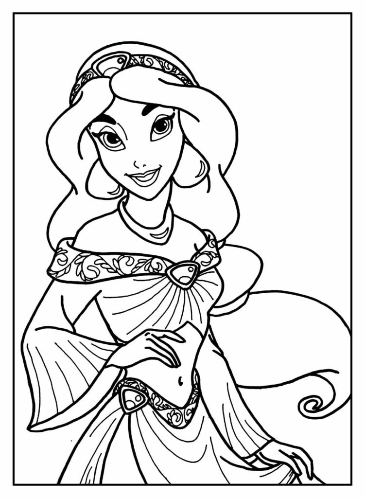 Desenho da Jasmine