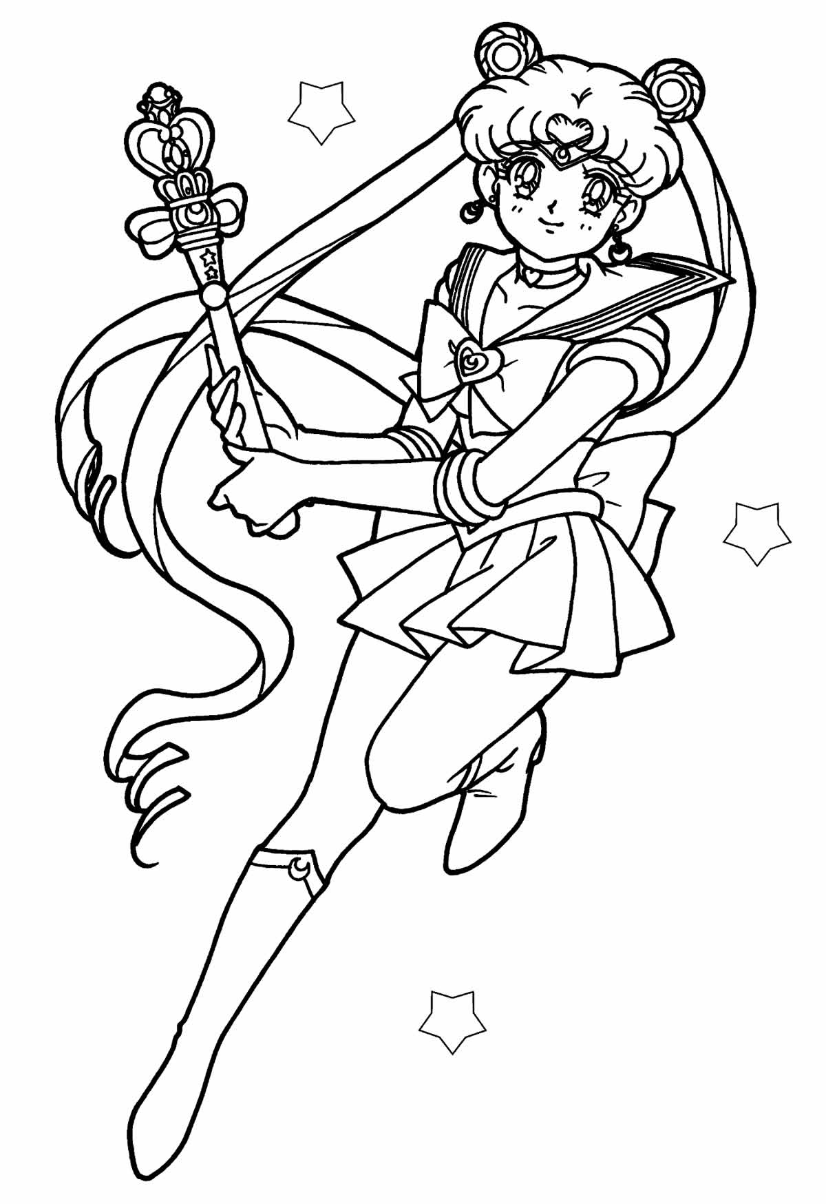 Desenhos da Sailor Moon para colorir Bora Colorir