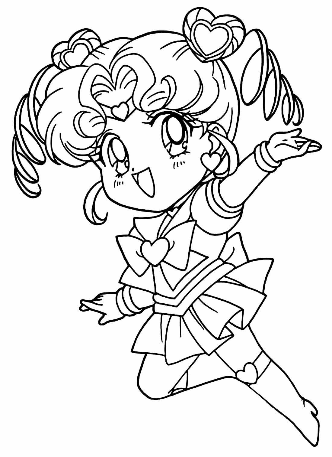 Desenhos da Sailor Moon para colorir - Bora Colorir