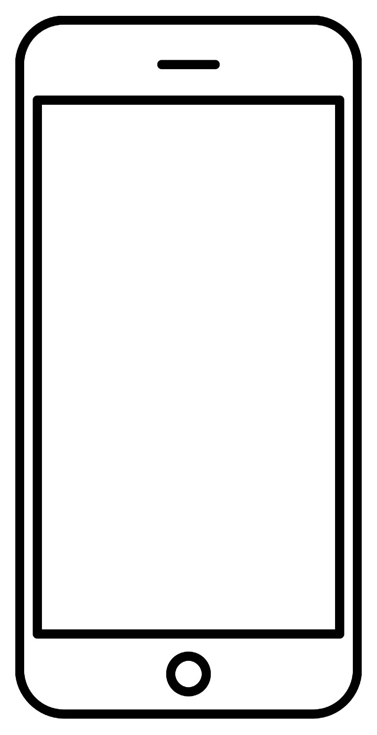 Desenhos de Celular para colorir - Bora Colorir
