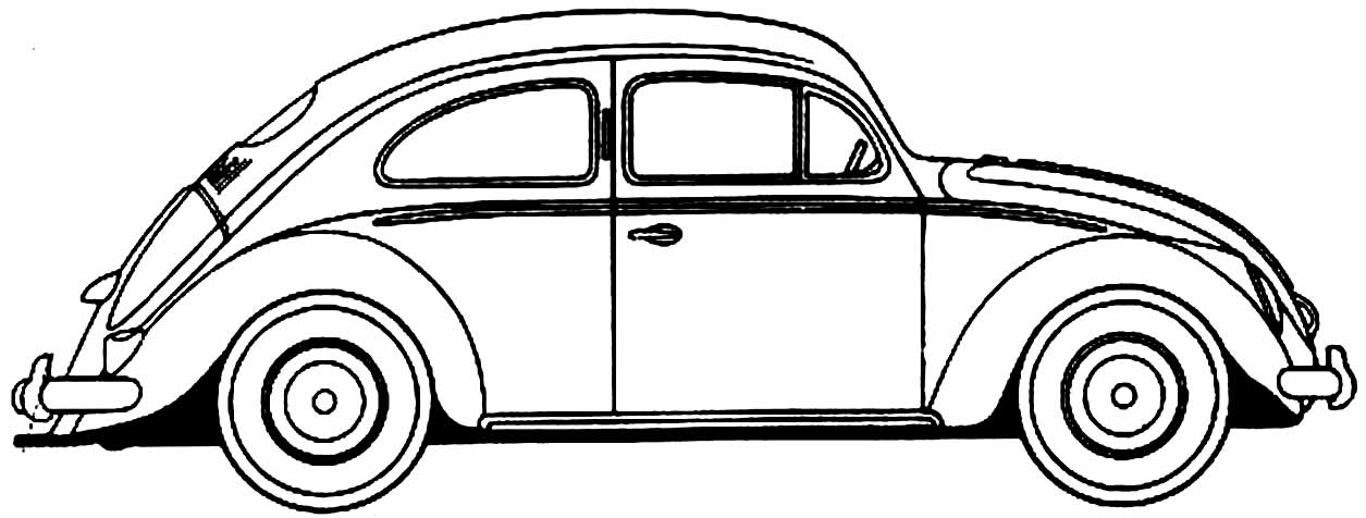 Desenhos De Fusca Para Colorir Bora Colorir