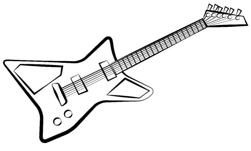 Desenhos de Guitarra