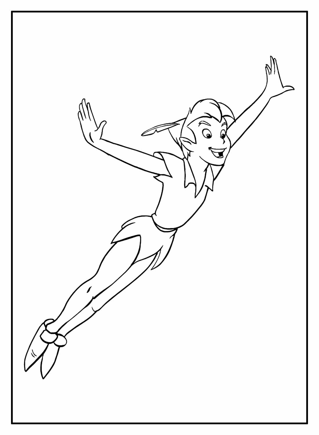 Desenhos Do Peter Pan Para Colorir Bora Colorir