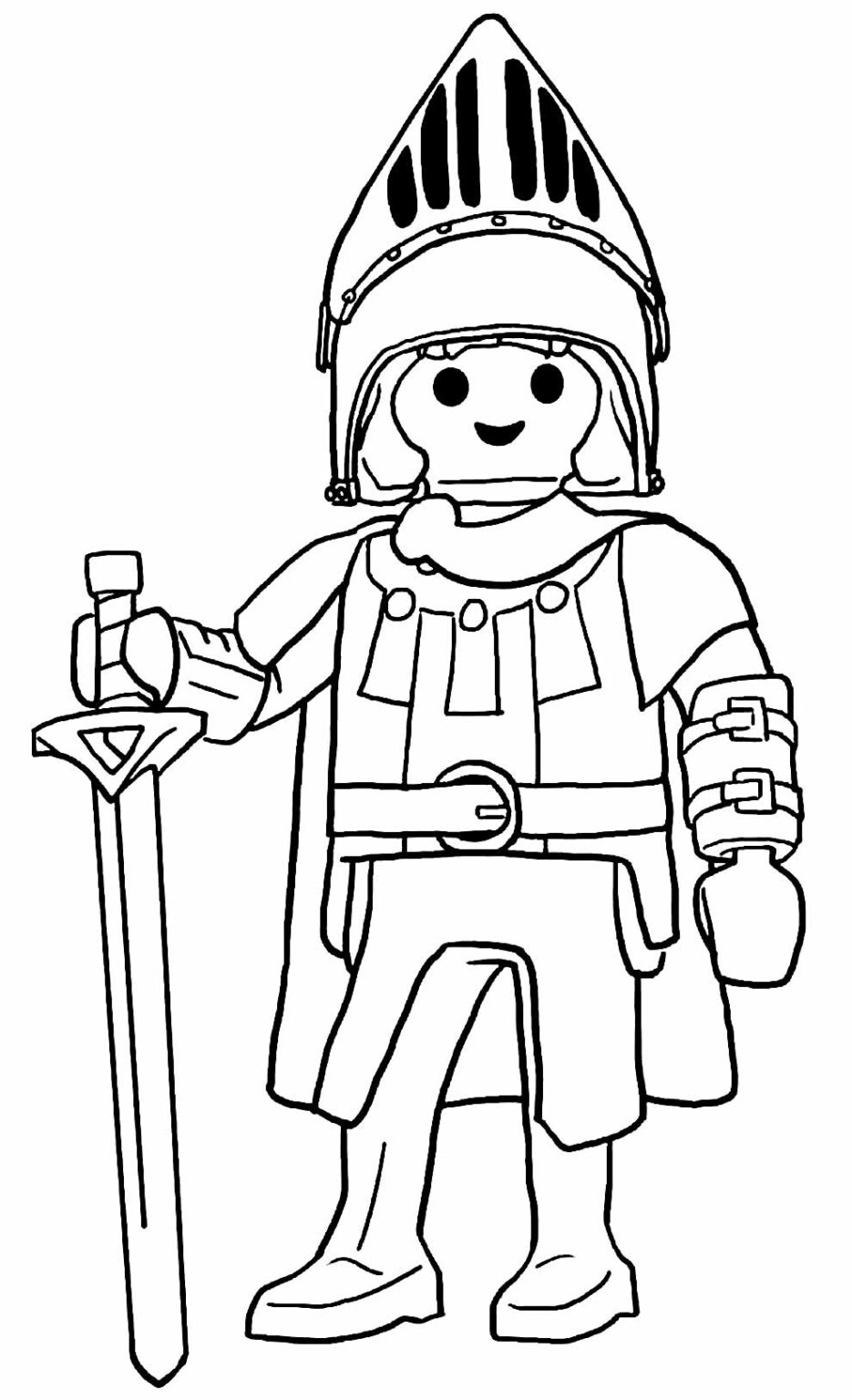 Desenhos De Playmobil Para Colorir Bora Colorir